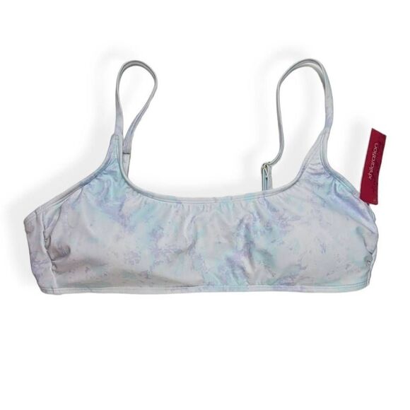 Xhilaration  Marbled Bandeau Bikini Top XL Jrs. 12-14 - Picture 1 of 5